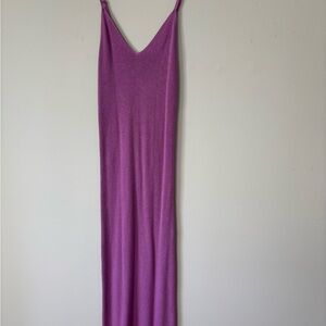 Elegant Purple Women's Maxi Dress